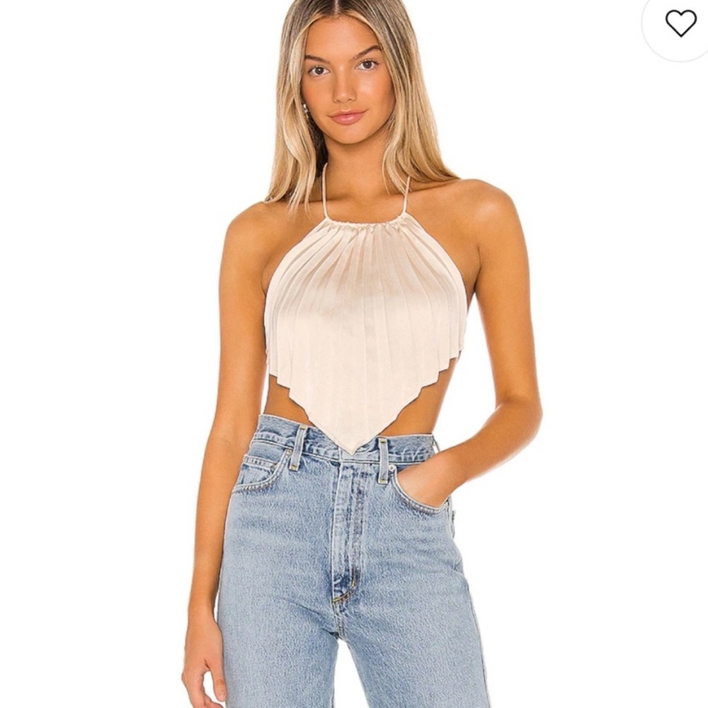 Revolve Superdown Halter Top